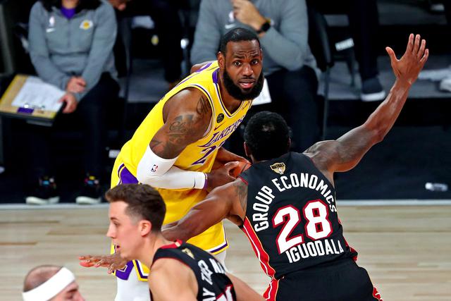 Lakers vs Heat. Final de la NBA. (Foto: USA TODAY Sports)