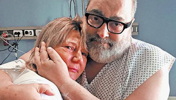 Emotivo encuentro de Jorge Lanata y mujer que le donó un riñón