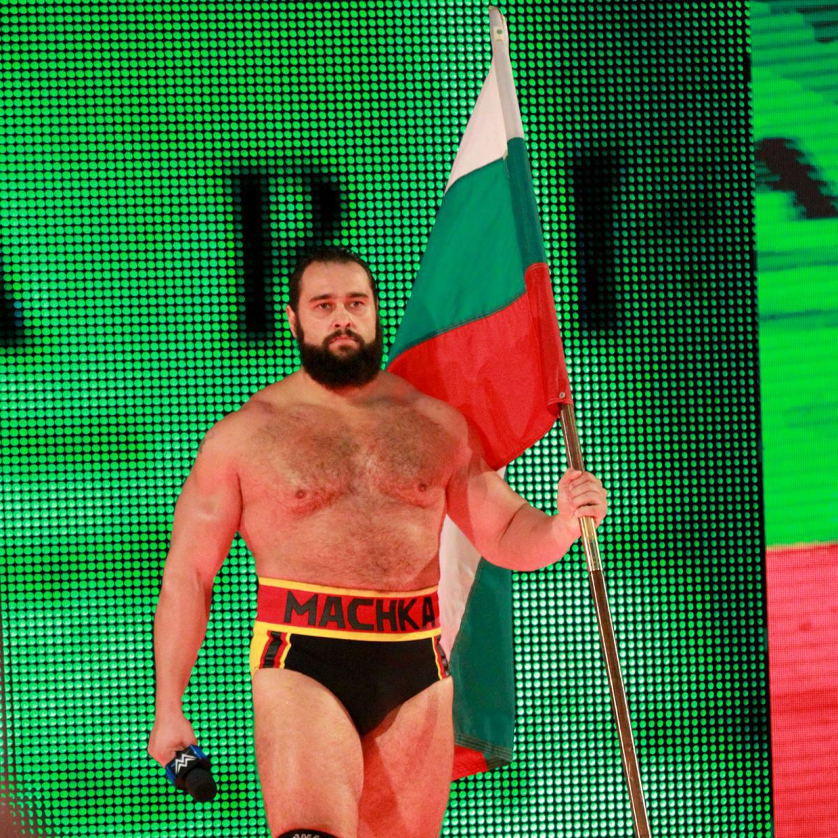 Rusev salió a interrumpir a John Cena . (Foto: WWE).