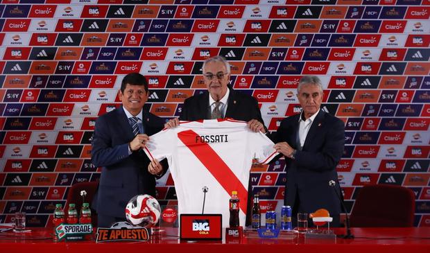 Presentación de Jorge Fossati como director técnico de la Selección Peruana. (Foto: Giancarlo Avila @photo.gec)
