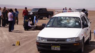 Tacna: agentes de Aduanas asesinaron a perdigonazos a taxista