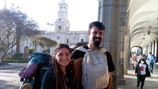 Turistas descubren Arequipa: “Nos encanta, es una ciudad divina”