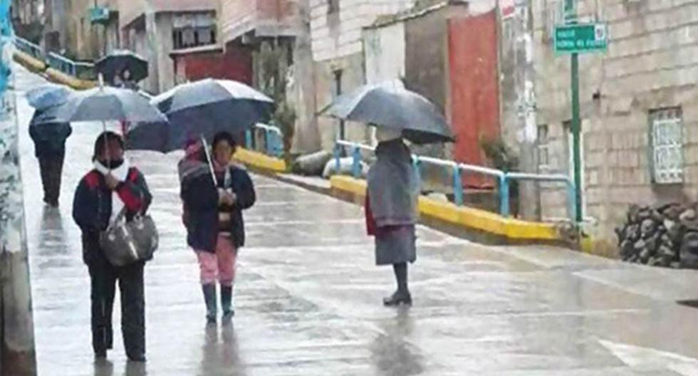 Senamhi anunció lluvias en la sierra del Perú hasta el 4 de diciembre. (Foto: Agencia Andina)
