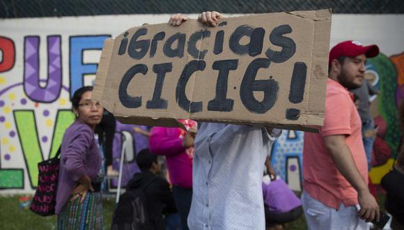 La Corte de Constitucionalidad decidió este lunes suspender provisionalmente el comité creado por el Congreso guatemalteco para investigar la labor que desarrolló durante 12 años la Cicig. (AP)