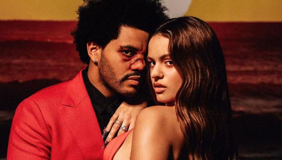 The Weeknd lanzó el remix de “Blinding Lights” junto a Rosalía. (Foto: @theweeknd)