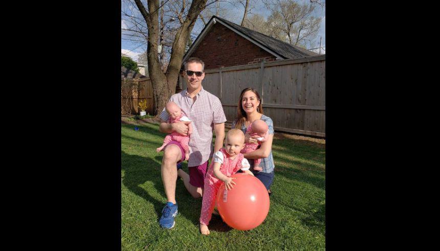 Jessica Tapia se casó en 2013 con el ciudadano estadounidense Steven E. Dykeman y tres años después alumbró a su primera bebe, Marie Lima. A fines de 2017 tuvo a sus mellizas Ava y Briana. (Foto: Instagram)