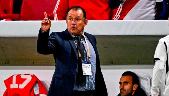 Juan Reynoso brindó sus impresiones de la derrota de Perú 2-0 ante Alemania. Foto: Agencias.