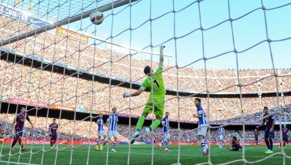 Barcelona: Pedro marcó golazo de chalaca ante Real Sociedad