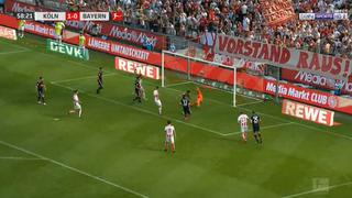 James Rodríguez anotó gol hoy para Bayern Múnich ante Colonia | VIDEO