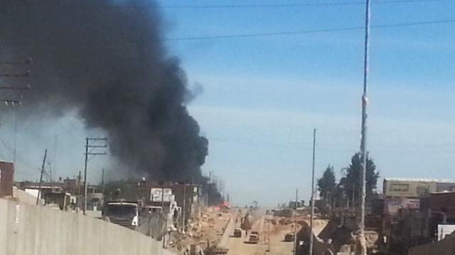 Cisterna de gas explotó tras accidente en ingreso a Arequipa - 1