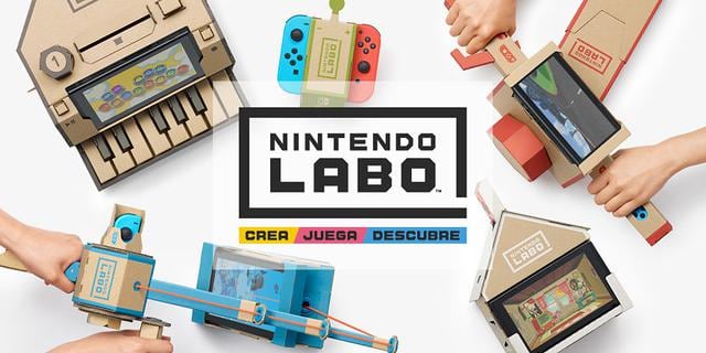 Nintendo Labo está disponible a nivel mundial desde el 20 de abril de 2018. (Difusión)