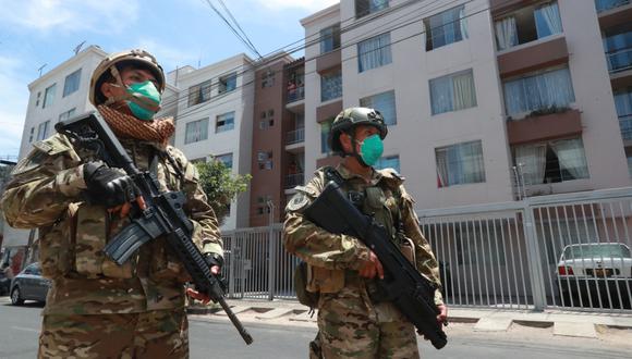 Ministro de Defensa, Jorge Chávez, señaló que a la fecha se tiene más de 2.200 efectivos de las Fuerzas Armadas que han sido infectados por el nuevo coronavirus. (Foto: GEC)