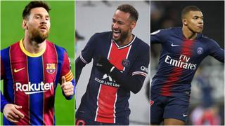 Lionel Messi, Neymar y Mbappé: ¿Por qué puede ser el mejor tridente de la historia del fútbol y qué récord deberían batir?