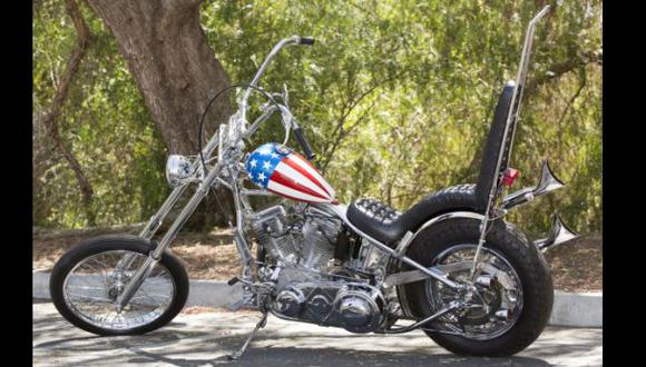 Subastarán la motocicleta de Peter Fonda en "Easy Rider"