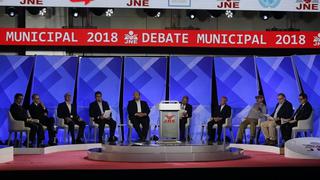 Debate municipal: candidatos expusieron sus propuestas [VIDEO]