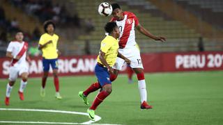 Perú venció 2-0 a Ecuador, ganó el grupo A y clasificó al Hexagonal final del Sudamericano Sub 17