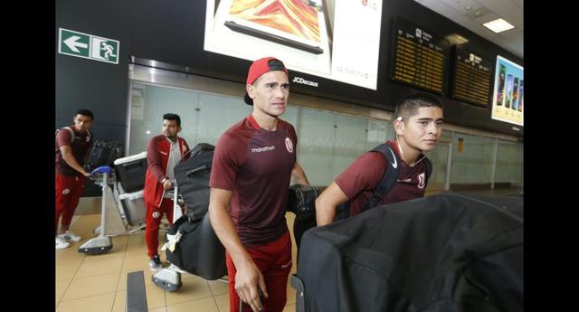 Las postales de la llegada de Universitario de Deportes a Lima tras eliminación de la Copa Libertadores 2020. (Foto: Violeta Ayasta / GEC)