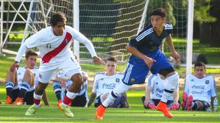 Selección peruana Sub 20 cayó 3-1 ante Argentina en amistoso