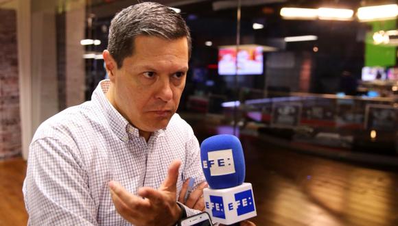 Juan Roberto Vargas,director de Noticias Caracol. (Foto: EFE)