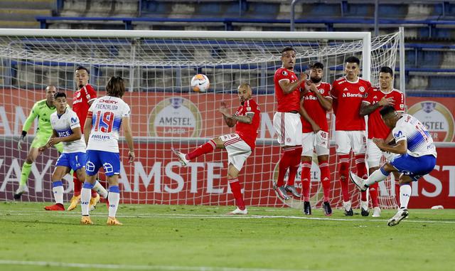 Internacional enfrentó a la Universidad Católica por la Copa Libertadores