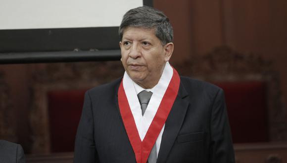 Carlos Ramos, magistrado del Tribunal Constitucional, indicó que el pleno sesionaría la otra semana. (Foto: GEC)