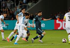 Lionel Messi y la descomunal acción en la que apiló a cinco rivales en el Argentina vs. Uruguay en Tel Aviv | VIDEO