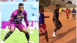 André Onana abandonó el Mundial y viajó a Camerún para jugar un partido | VIDEO