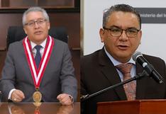 Fiscal de la Nación se reunirá con el ministro del Interior, Juan Santiváñez, este lunes 3 de junio