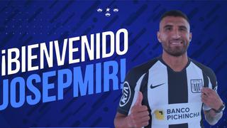 Josepmir Ballón tras llegada a Alianza Lima: “Lo que necesita el equipo es que todos sumemos para conseguir el campeonato”