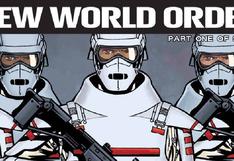 The Walking Dead #175: soldados del 'Nuevo Orden Mundial' llegan al cómic