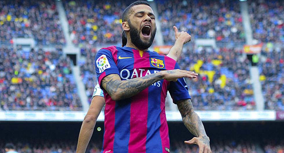 Dani Alves continúa en el Barcelona. (Foto: Getty Images)