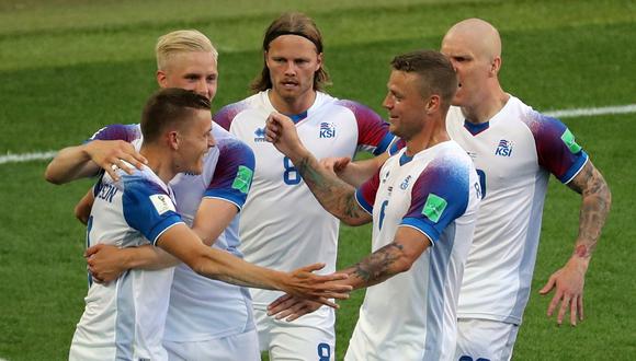 Islandia debe imponerse a Croacia en la última jornada de su serie en el Mundial Rusia 2018 para avanzar a la siguiente jornada. Es importante también lo que pase en el Argentina-Nigeria. (Foto: EFE)