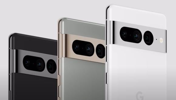 Google detalla el diseño de sus smartphones Pixel 7 y 7 Pro. (Foto: Google)