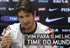 Alexandre Pato fue presentado en el Corinthians: "Vine al mejor club del mundo"