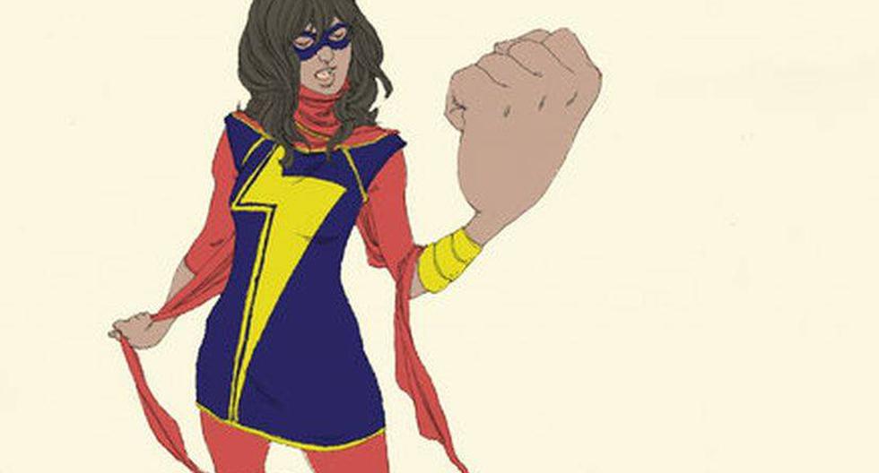Kamala Khan, la nueva Ms. Marvel. (Imagen: Marvel) 