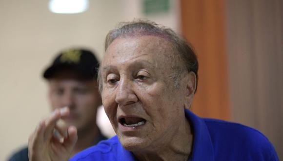 Qué dijo Rodolfo Hernández sobre la última encuesta presidencial de Yanhaas. (RAUL ARBOLEDA / AFP).