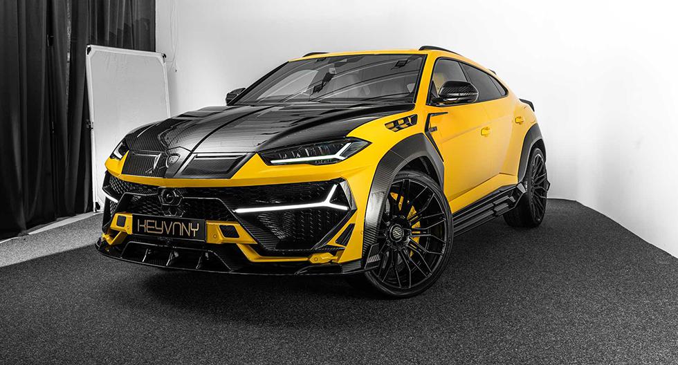 El Lamborghini Urus de Keyvany reduce su peso en 75 kg luego de apostar por la fibra de carbono. Su potencia también ha sido mejorada y ahora ofrece 820 hp. (Fotos: Keyvany).
