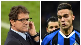 Fabio Capello advierte a Lautaro Martínez: “Llegar al Barza y ser titular con Suárez es difícil” 