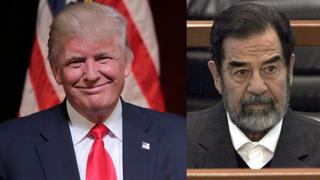 Donald Trump elogia a Saddam Hussein por "matar a terroristas"