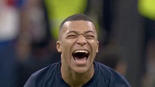 La reacción de Mbappé tras penal errado por Kane | VIDEO