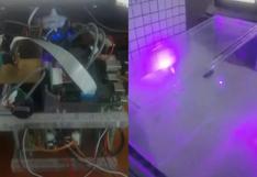 Un investigador crea un láser casero que usa inteligencia artificial para eliminar cucarachas 