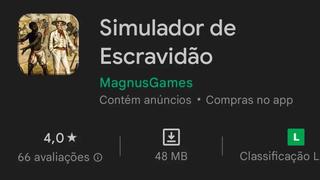 Google retira de la Play Store el videojuego “Simulador de esclavitud” debido a la polémica que generó en Brasil