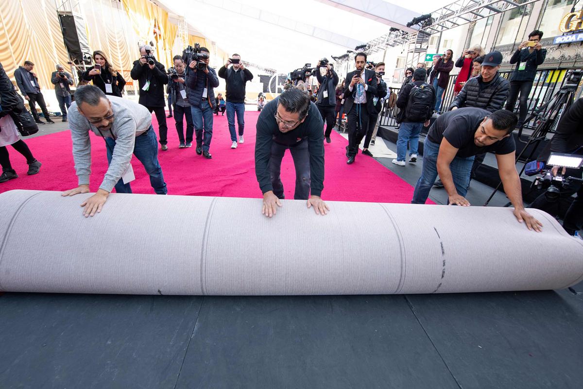 Oscar 2020 y la alfombra roja para la ceremonia. (Foto: Agencia)