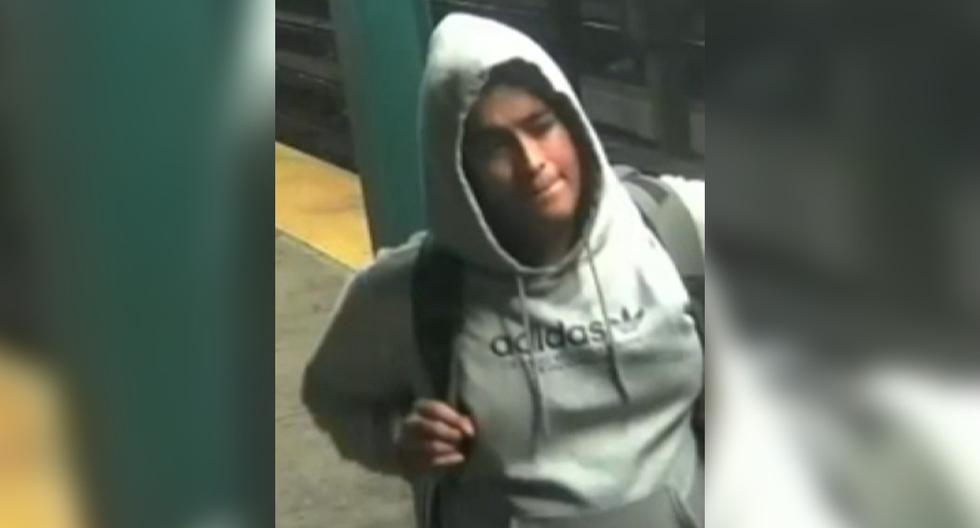 New York: The search for a woman who pushed an elderly woman onto the subway rail