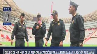 Perú - Nueva Zelanda: policías crean hip hop para la selección