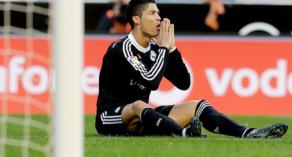 Cristiano Ronaldo falló gol sin arquero. (Foto: EFE)