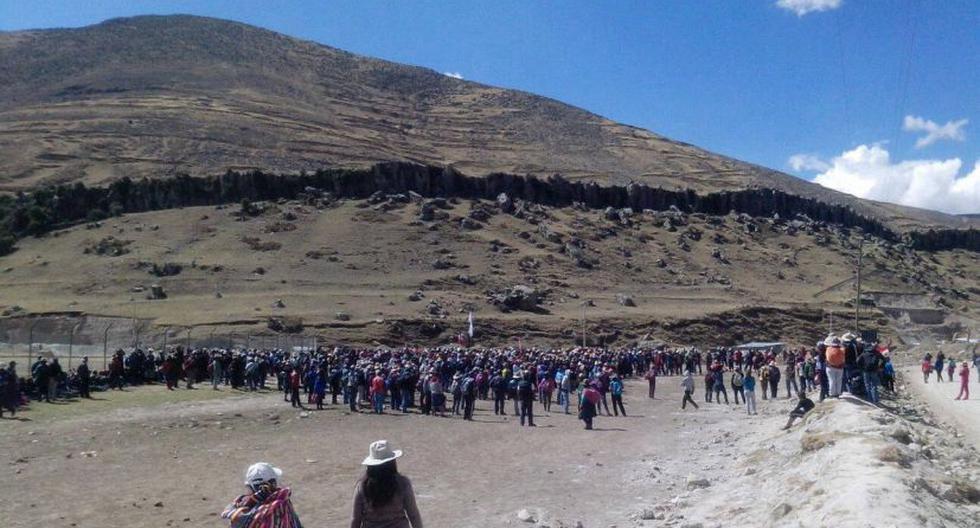 (Foto: Facebook / Observatorio de Conflictos Mineros en el Perú)