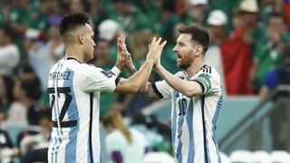 Lautaro Martínez y sus elogios a Messi: “Tenemos al mejor y una vez más lo resolvió”