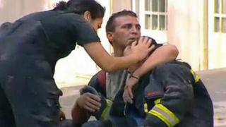 Argentina: Incendio provoca derrumbe y mata a 5 rescatistas