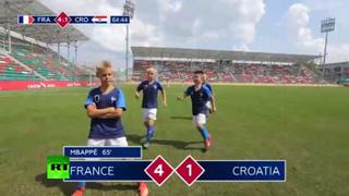 Niños parodian los goles de la final de Rusia 2018 entre Francia y Croacia | VIDEO